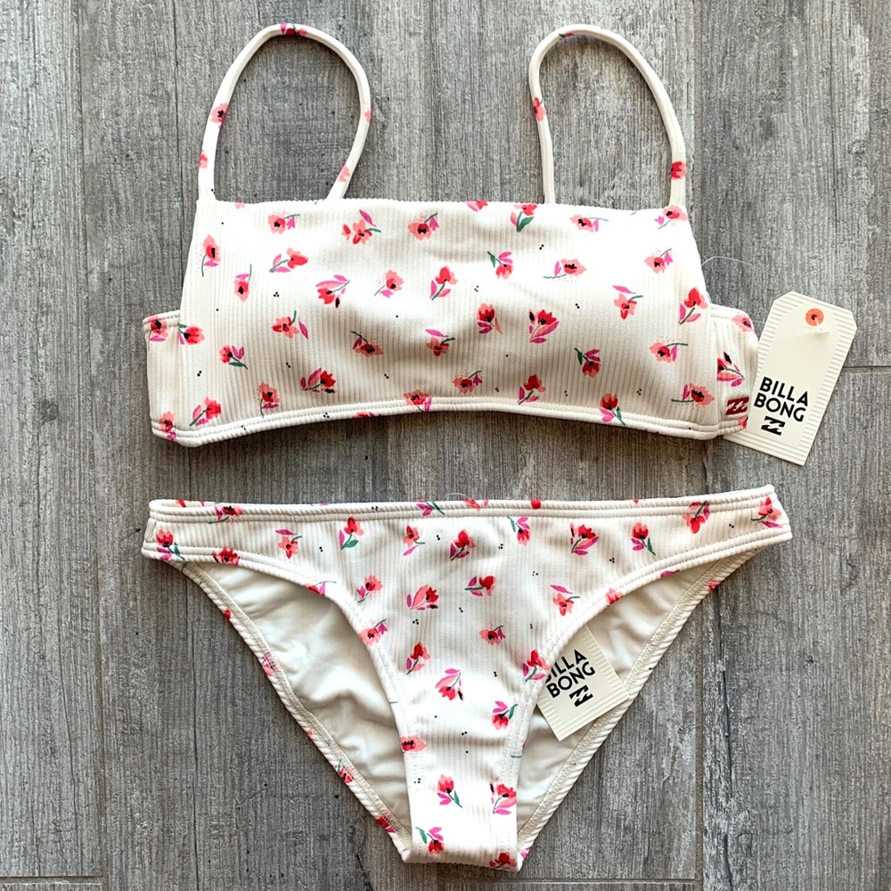 🔥🔥BILLABONG - KISS BRALETTE TROPIC BIKINI SET🔥 - Picture 3 of 7